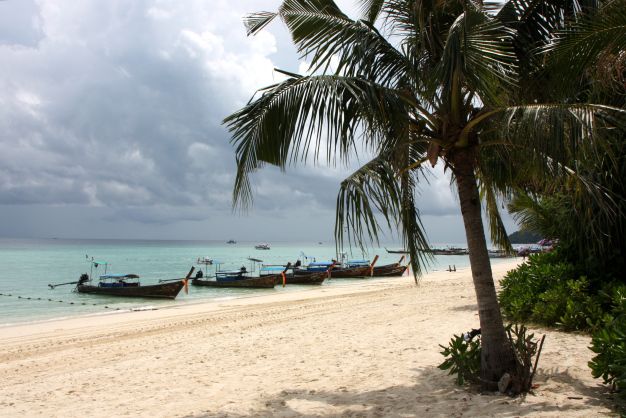 Thailand 2014 - Sandstrand auf Kho Phi Phi